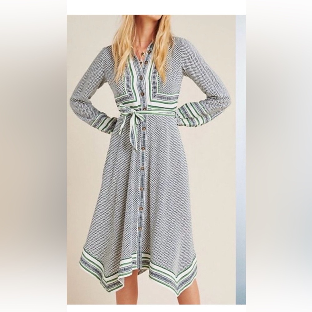 Maeve by Anthropology Constantine midi dress